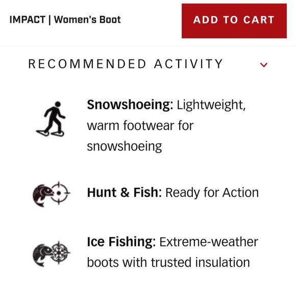 Women's Baffin Impact Boots - Size 9 US Good fit for US 6.5 - 7 (MSRP: $230) - Picture 5 of 9